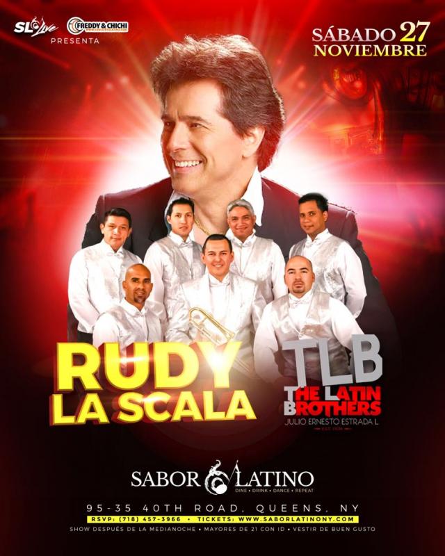 Buy tickets for Rudy La Scala & The Latin Brothers Rudy La Scala & The Latin Brothers