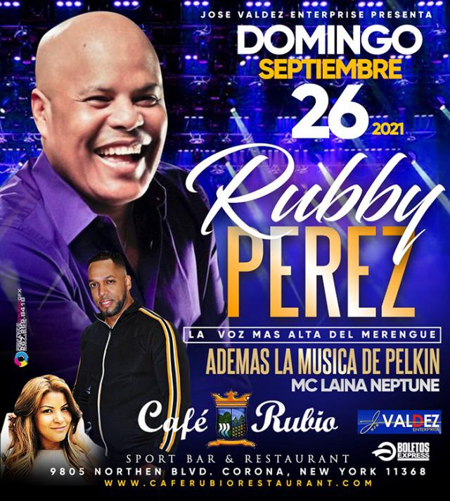 Buy tickets for RUBBY PEREZ RUBBY PEREZ