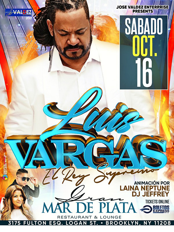 Buy tickets for LUIS VARGAS LUIS VARGAS
