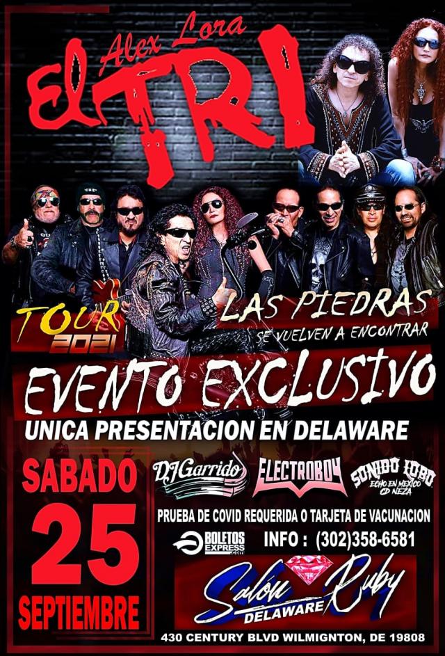 Buy tickets for LAS PIEDRAS SE VUELVEN A ENCONTRAR, EL TRI, DE ALEX LORA LAS PIEDRAS SE VUELVEN A ENCONTRAR, EL TRI, DE ALEX LORA
