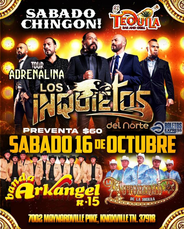 Buy tickets for LOS INQUIETOS DEL NORTE LOS INQUIETOS DEL NORTE
