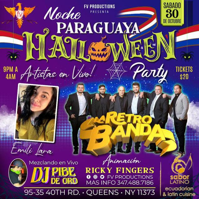Buy tickets for Noche Paraguaya HALLOWEEN Party Noche Paraguaya HALLOWEEN Party