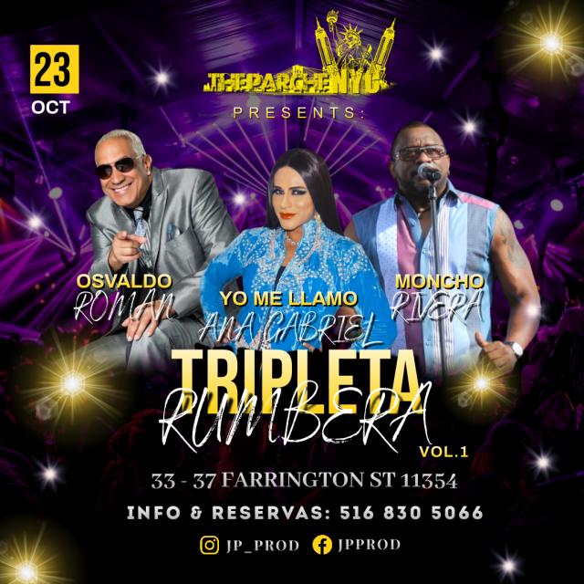 Buy tickets for TRIPLETA RUMBERA VOL 1 TRIPLETA RUMBERA VOL 1