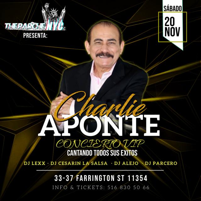 Buy tickets for CHARLIE APONTE CHARLIE APONTE