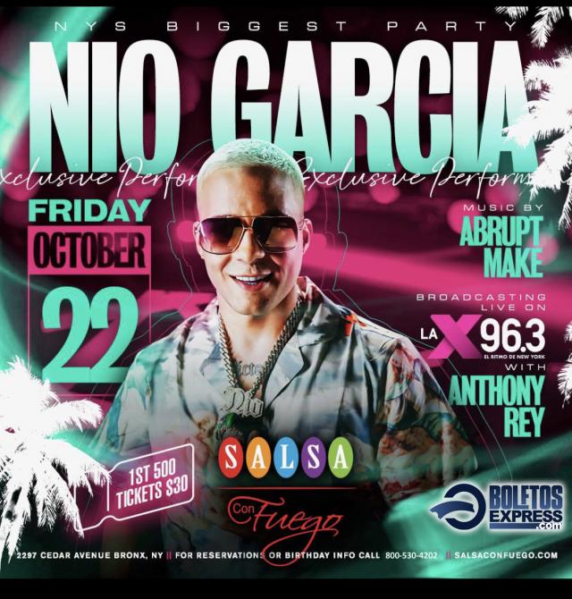 Buy tickets for NIO GARCIA NIO GARCIA