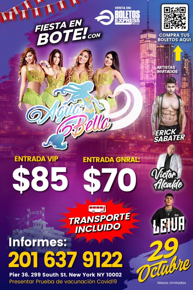 Buy tickets for AGUA BELLA AGUA BELLA