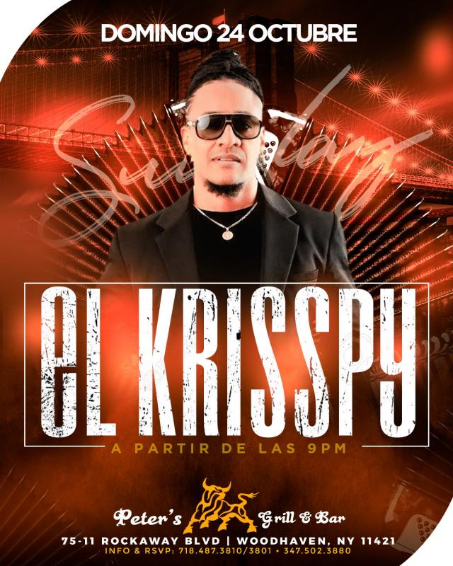 Buy tickets for EL KRISSPY EL KRISSPY