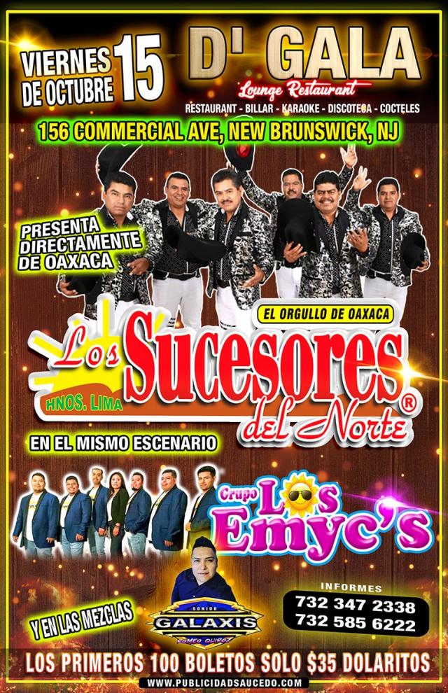 Buy tickets for LOS SUCESORES DEL NORTE & GRUPO EMYC'S LOS SUCESORES DEL NORTE & GRUPO EMYC'S