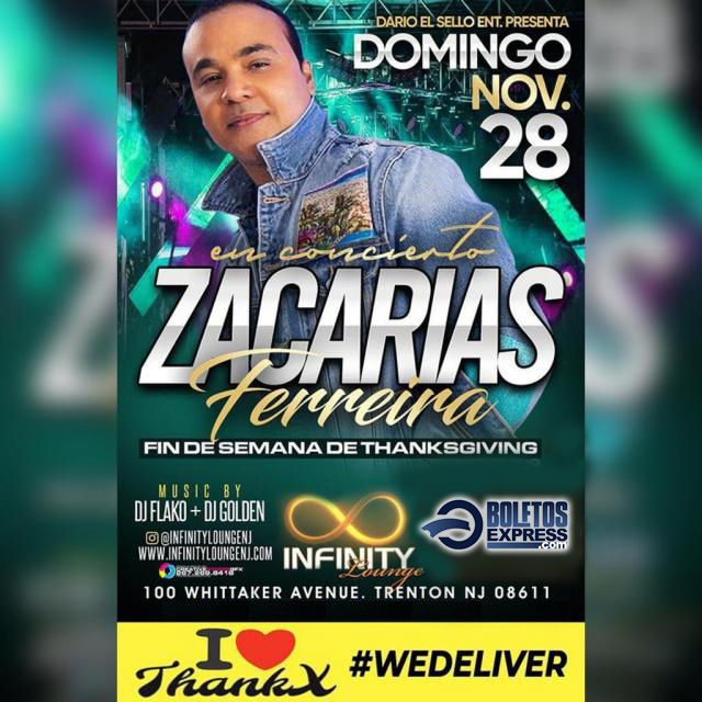 Buy tickets for Zacarías Ferreira Zacarías Ferreira