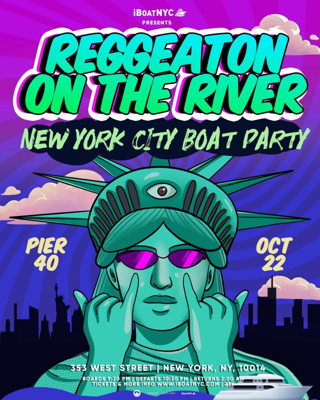 Reggaeton on the River Latin Music Boat Party NYC Tickets