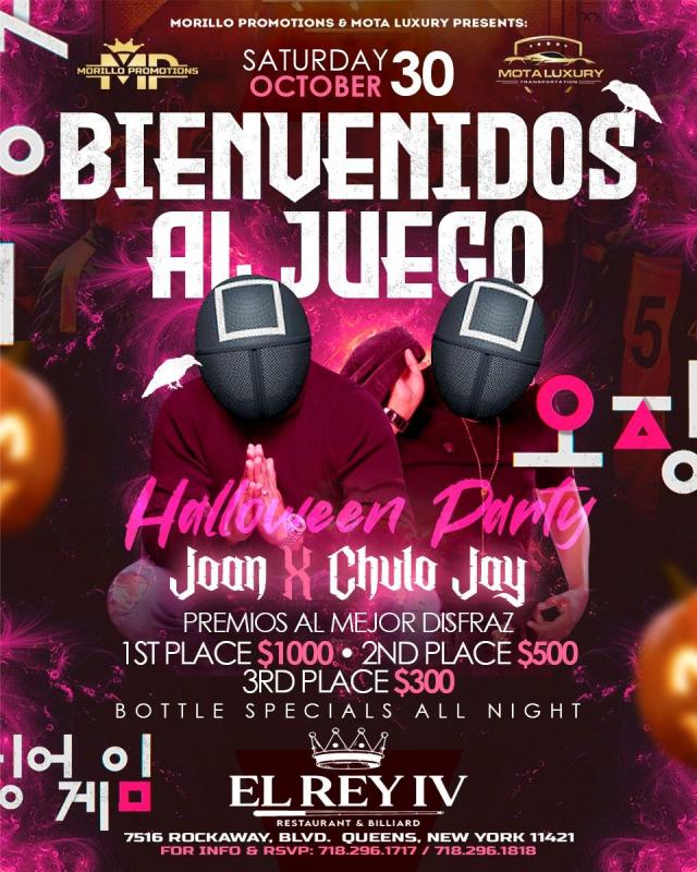 Buy tickets for HALLOWEEN PARTY!! DJ JOAN X DJ CHULO JAY HALLOWEEN PARTY!! DJ JOAN X DJ CHULO JAY