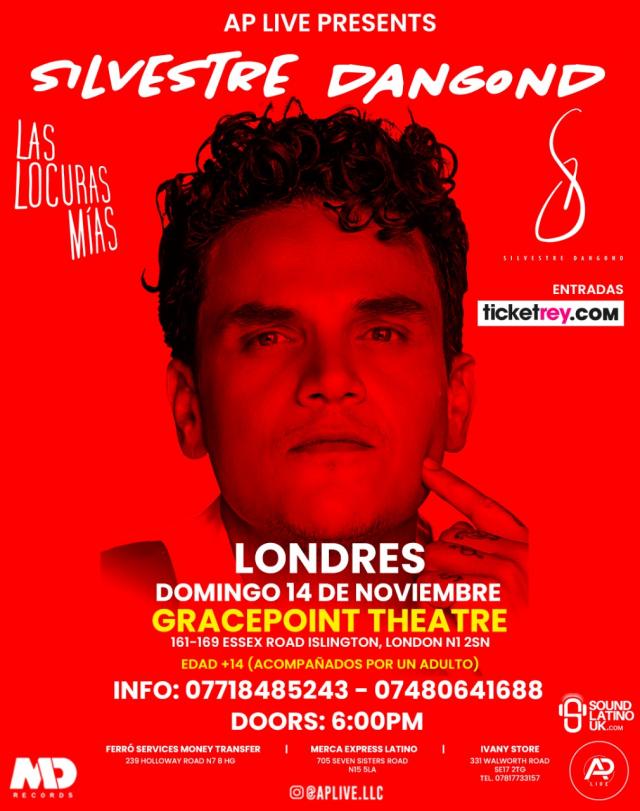 Buy tickets for SILVESTRE DANGOND | LONDRES SILVESTRE DANGOND | LONDRES