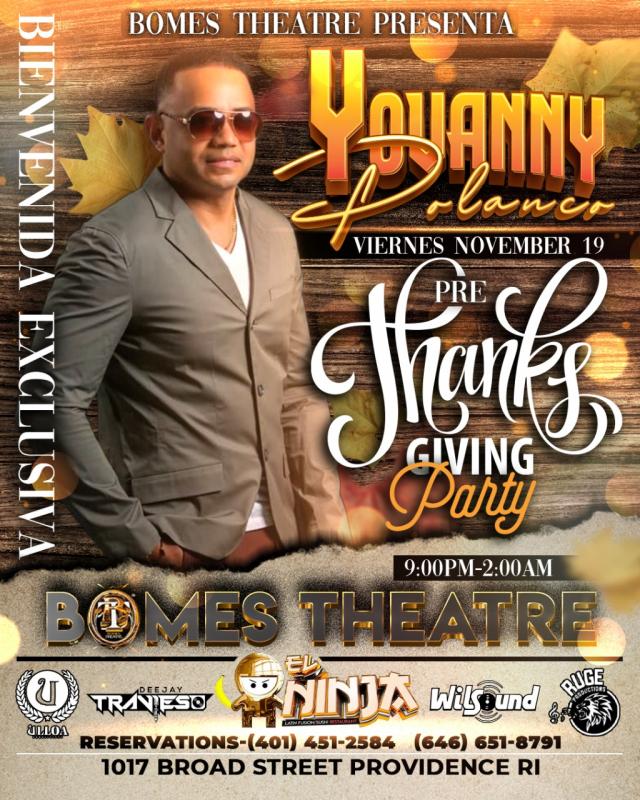 Buy tickets for YOVANNY POLANCO YOVANNY POLANCO