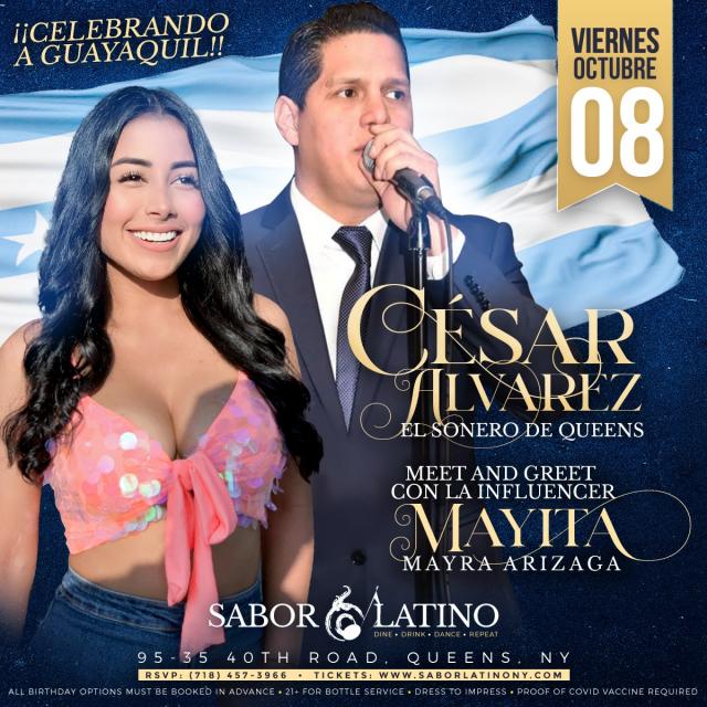 Buy tickets for Cesar Álvarez & Mayita Cesar Álvarez & Mayita
