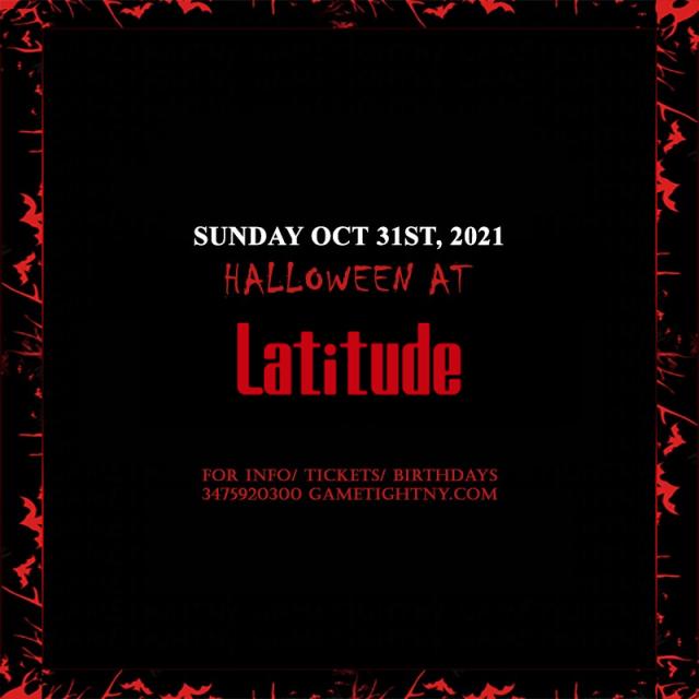 Buy tickets for Latitude NYC Halloween Party 2021 only $15 Latitude NYC Halloween Party 2021 only $15
