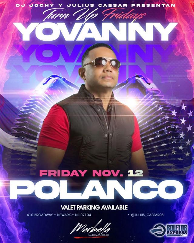 Buy tickets for YOVANNY POLANCO YOVANNY POLANCO