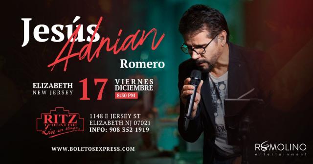 Buy tickets for Jesús Adrian Romero Jesús Adrian Romero