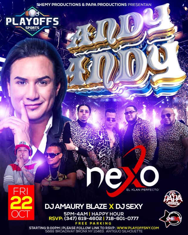 Buy tickets for ANDY ANDY & GRUPO NEXO ANDY ANDY & GRUPO NEXO