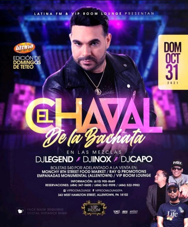 EL CHAVAL DE LA BACHATA Tickets BoletosExpress