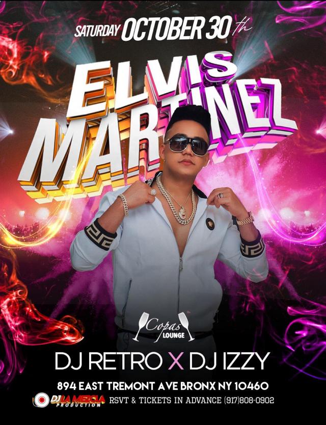 Buy tickets for Elvis Martínez Live Elvis Martínez Live