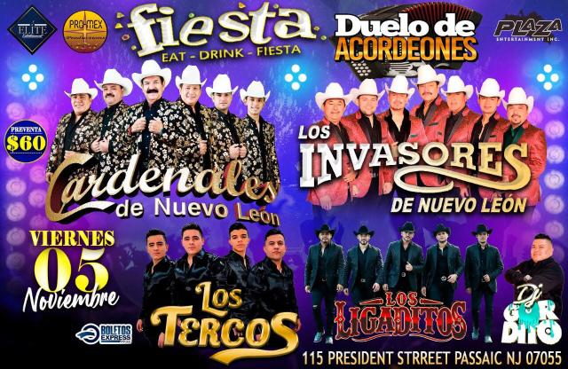 CARDENALES DE NUEVO LEON | LOS INVASORES | LOS TERCOS | LOS LIGADITOS