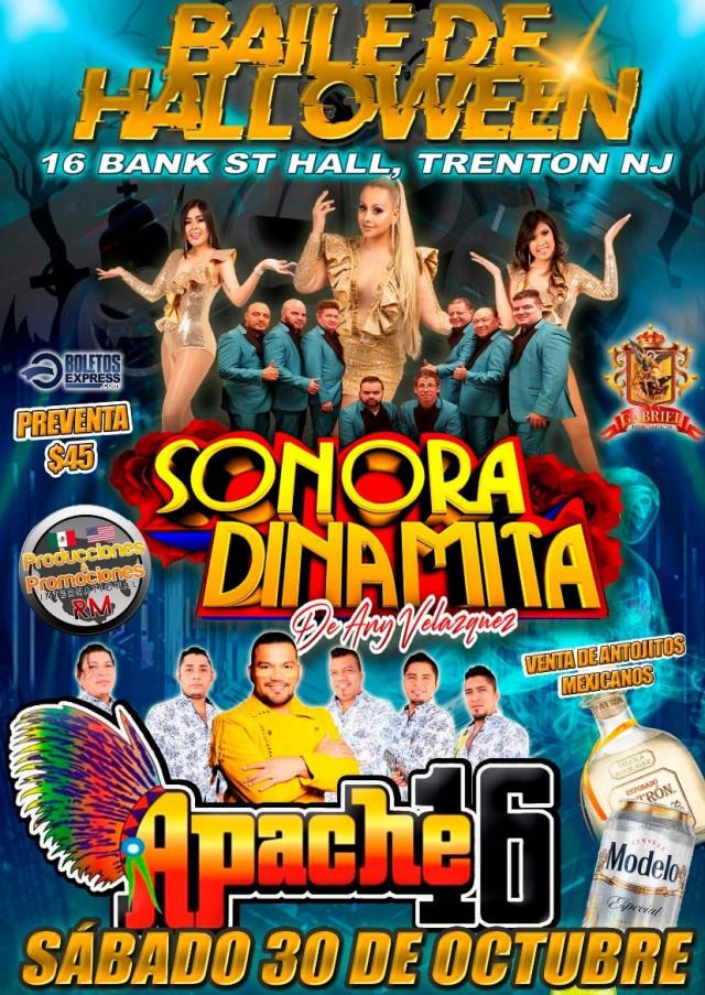 Buy tickets for SONORA DINAMITA & APACHE 16 SONORA DINAMITA & APACHE 16