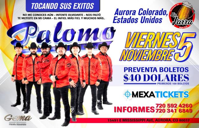 Buy tickets for GRUPO PALOMO GRUPO PALOMO