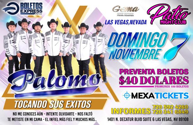 Buy tickets for GRUPO PALOMO GRUPO PALOMO