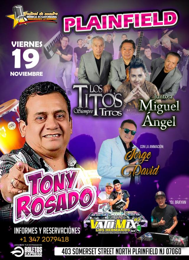 TONY ROSADO | LOS TITOS | MIGUEL ANGEL