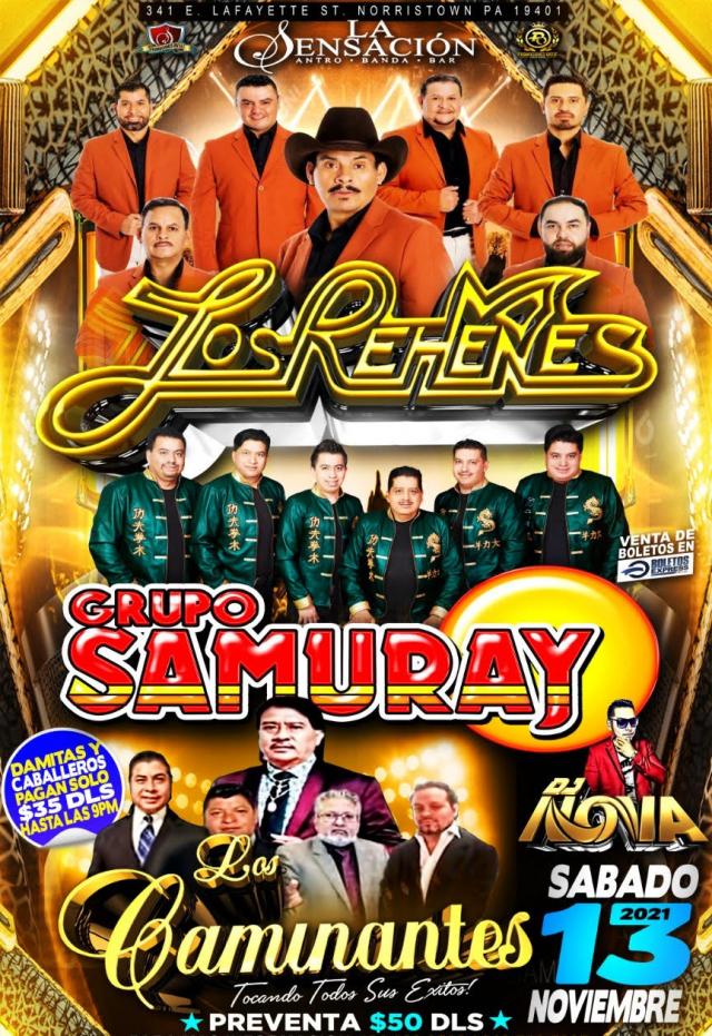 LOS REHENES | GRUPO SAMURAY | LOS CAMINANTES