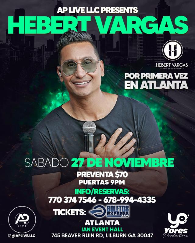 Buy tickets for HEBERT VARGAS HEBERT VARGAS