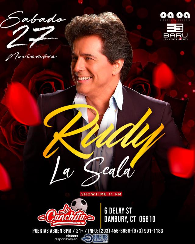 Buy tickets for RUDY LA SCALA | DANBURY, CT RUDY LA SCALA | DANBURY, CT