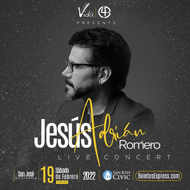 Buy tickets for Jesús Adrián Romero Jesús Adrián Romero