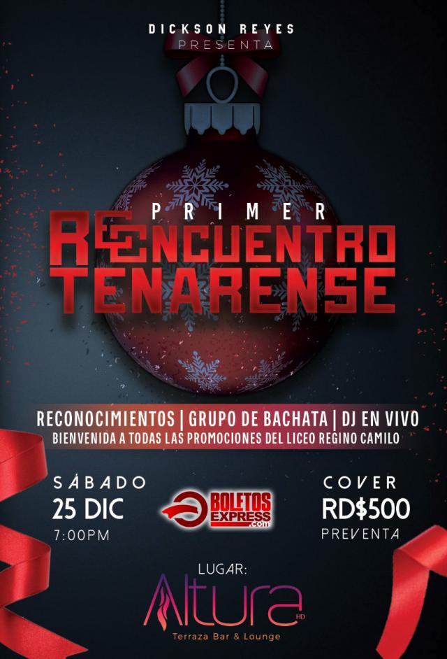 Buy tickets for PRIMER REENCUENTRO TENARENSE PRIMER REENCUENTRO TENARENSE