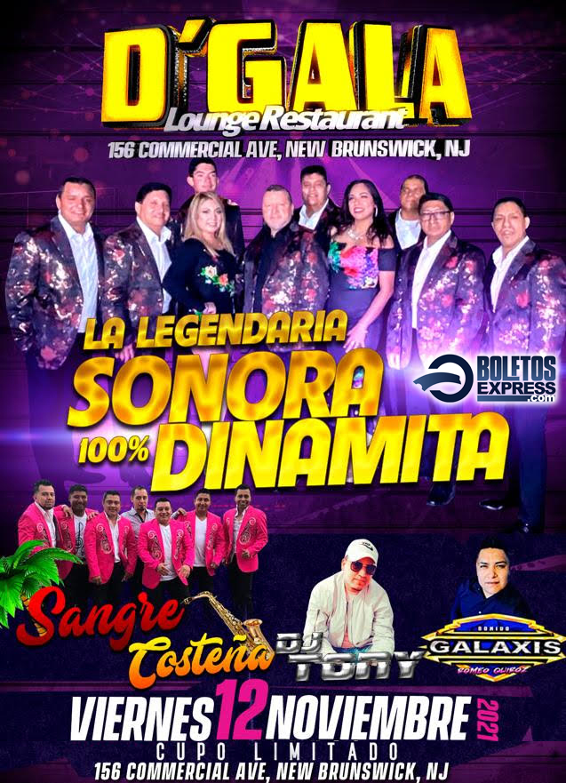 SONORA DINAMITA & SANGRE COSTEÑA Tickets BoletosExpress