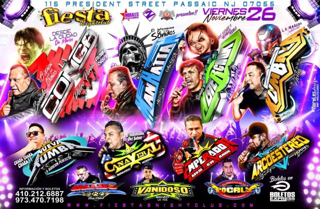 Buy tickets for SONIDO LA CONGA,SONIDO MANHATTAN , MISTERCHUCKY, KUMBALA SONIDO LA CONGA,SONIDO MANHATTAN , MISTERCHUCKY, KUMBALA