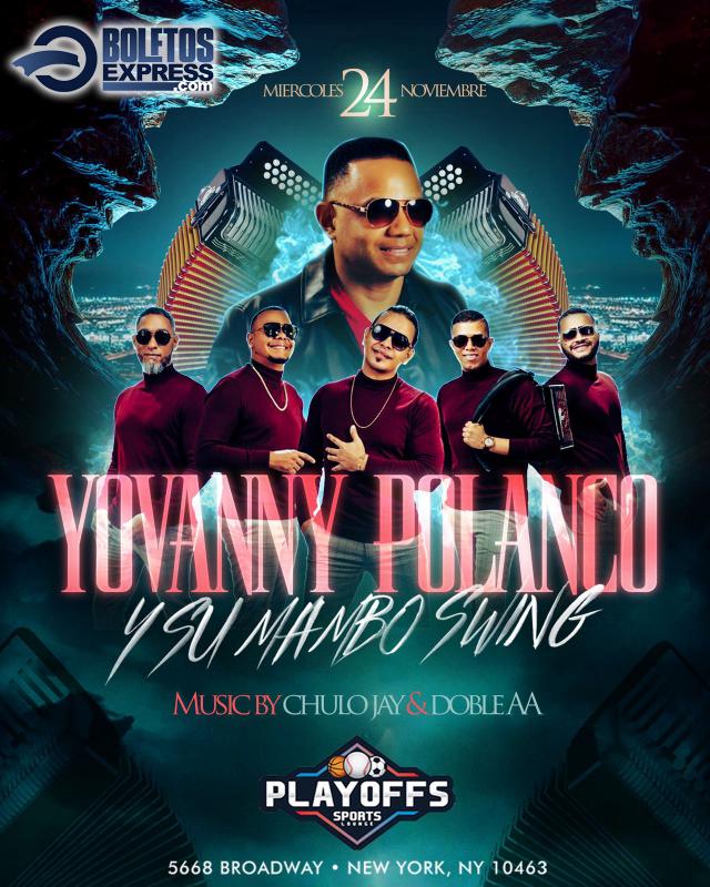 Buy tickets for YOVANNY POLANCO YOVANNY POLANCO