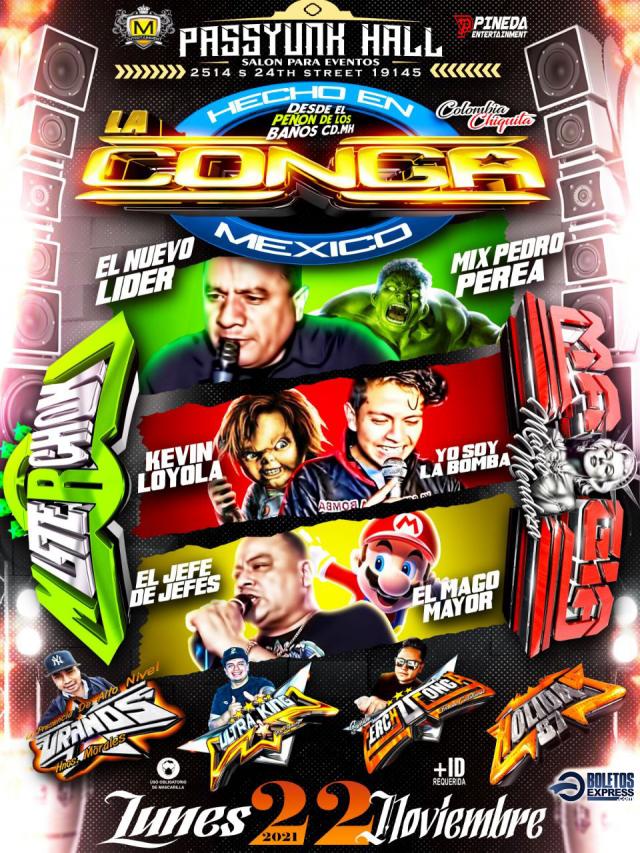 Buy tickets for LA CONGA | MISTER CHOK | MAGIA LA CONGA | MISTER CHOK | MAGIA