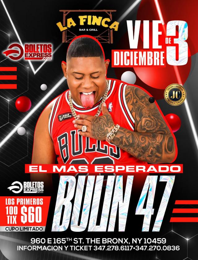 Buy tickets for BULIN 47 | BRONX, NY BULIN 47 | BRONX, NY