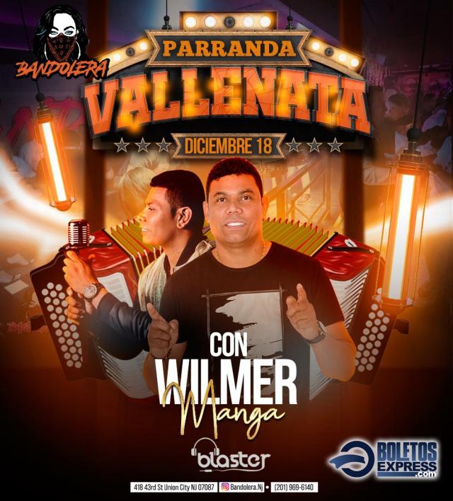 Buy tickets for WILMER MANGA WILMER MANGA