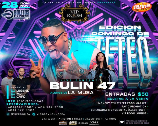 Buy tickets for BULIN 47 | ALLENTOWN, PA BULIN 47 | ALLENTOWN, PA