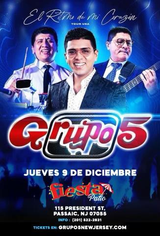 Buy tickets for Grupo 5 Grupo 5