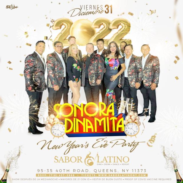 Fiesta de Fin de Año con La Sonora Dinamita