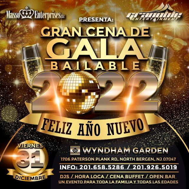 GRAN CENA DE GALA BAILABLE (CANCELLED)