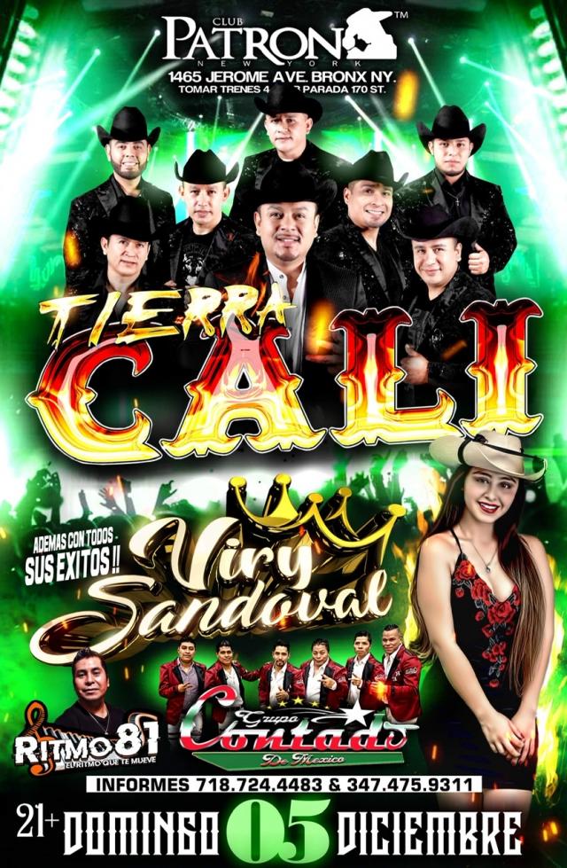 Buy tickets for TIERRA CALI & VERY SANDOVAL TIERRA CALI & VERY SANDOVAL