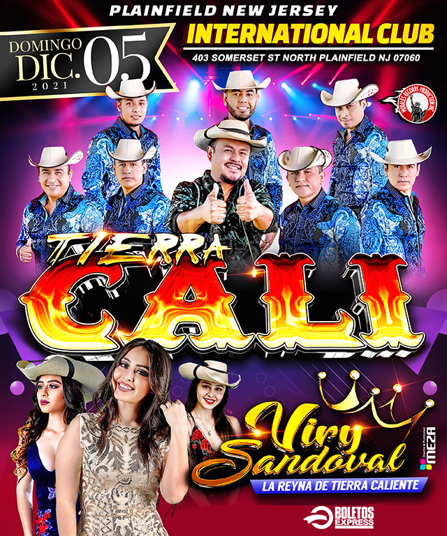 Buy tickets for TIERRA CALI & VIRY SANDOVAL TIERRA CALI & VIRY SANDOVAL