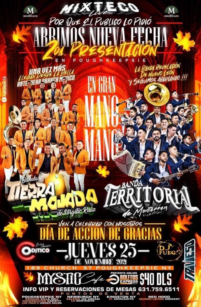 Buy tickets for BANDA TIERRA MOJADA & BANDA TERRITORIAL DE MONTERREY BANDA TIERRA MOJADA & BANDA TERRITORIAL DE MONTERREY