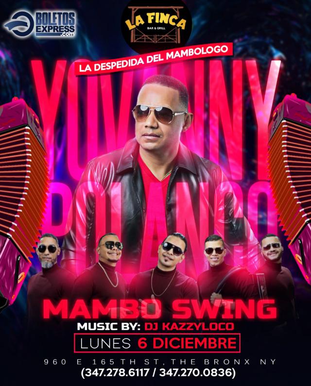Buy tickets for YOVANNY POLANCO | BRONX, NY YOVANNY POLANCO | BRONX, NY