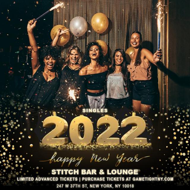 Buy tickets for Stitch NYC New Year's Eve Singles Openbar Party 2022 Stitch NYC New Year's Eve Singles Openbar Party 2022