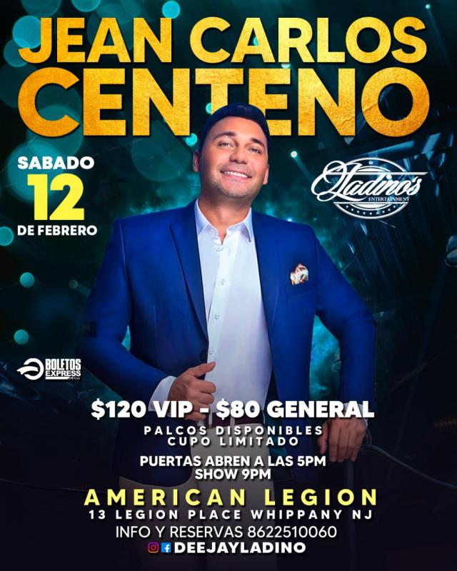 Buy tickets for JEAN CARLOS CENTENO JEAN CARLOS CENTENO